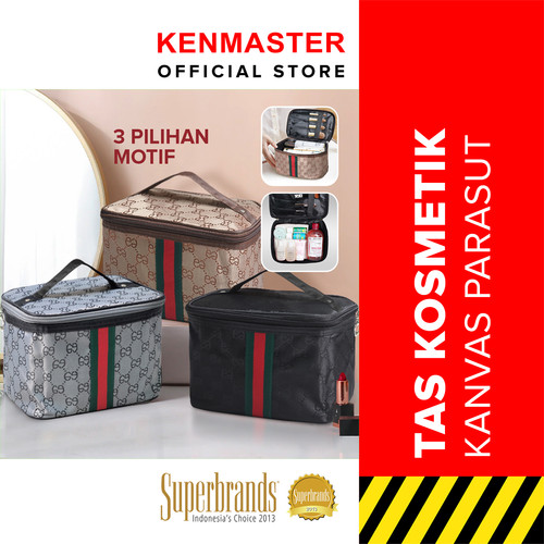 [EZM.2501164] Tas Make Up /Tas Kosmetik KM-168 - 3 Motif - OL069 / Tas Travel