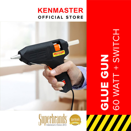 [EZM.2500251] Kenmaster Glue Gun SWITCH 60 Watt - Lem Tembak - GLUE015