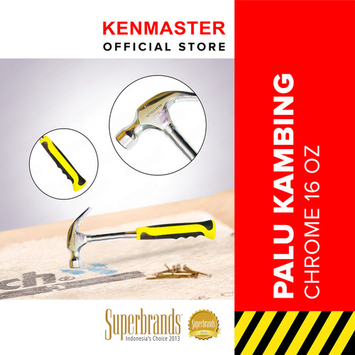 [EZM.2500377] Kenmaster Palu Kambing Gagang Besi 8 Oz Crum - PLUK072