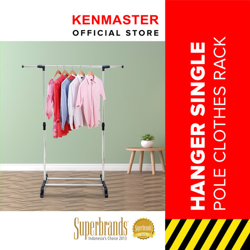 [EZM.2500576] Hanger Single Pole Clothes Rack 5804 - Gantungan Baju
