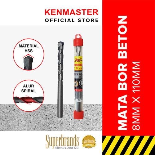 [EZM.2500606] Xander Mata Bor Beton 8 MM X 110 MM BOX - 1 PCS