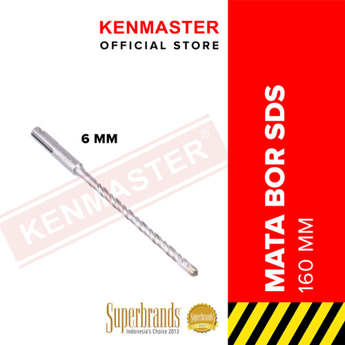 [EZM.2500608] Xander Mata Bor SDS + 6 MM X 160 MM BOX - 1 PCS