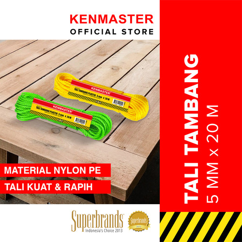 [EZM.2500653] Kenmaster Tali Tambang 5 MM x 20 M BLS - TMBG017