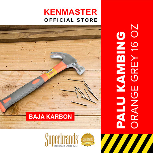 [EZM.2500823] Kenmaster Palu Kambing Gg Fiber Org Grey 16Oz - PLUK021