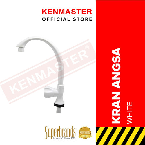 [EZM.2500827] Kenmaster Keran Angsa Plastik (ABS) Blimbing VMM - BAK/ZINK