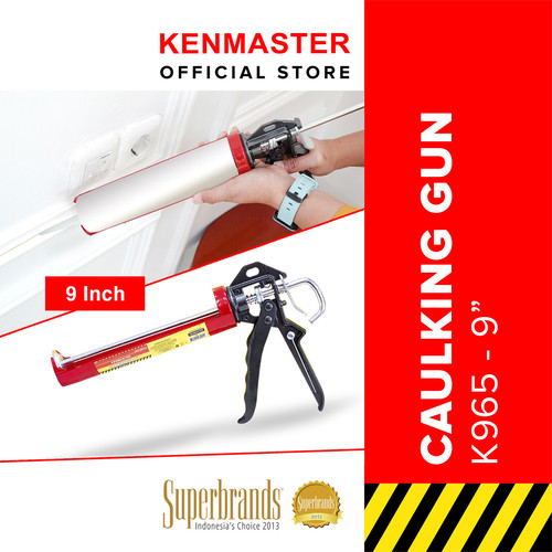 [EZM.2500840] Kenmaster Caulking Gun K965 / Tembakan Lem Kaca - CAUL005
