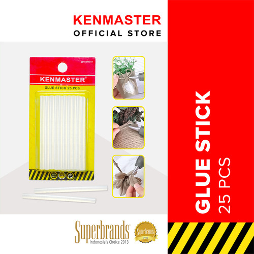 [EZM.2500977] Kenmaster Lem Stik Kecil Bls (Isi 25 Pcs) - LEM-063
