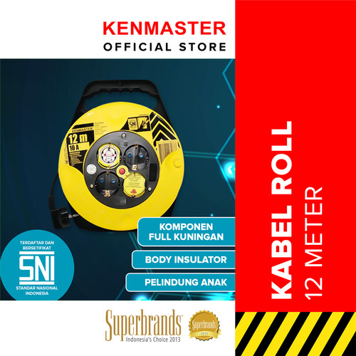 [EZM.2501002] Kenmaster Kabel Roll - 12 Meter