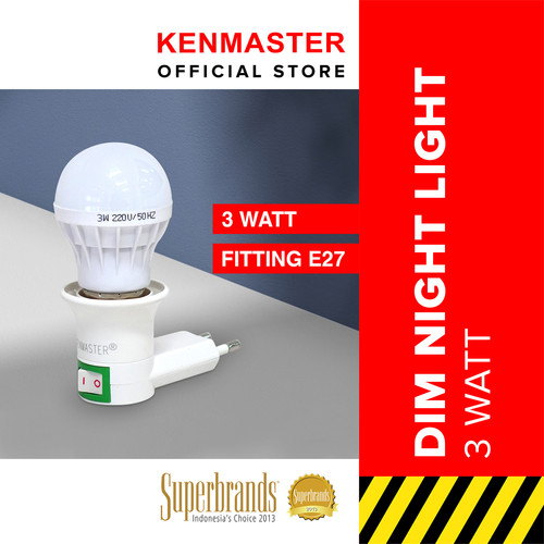 [EZM.2501031] Kenmaster Lampu Dim Night Light - LAMP043