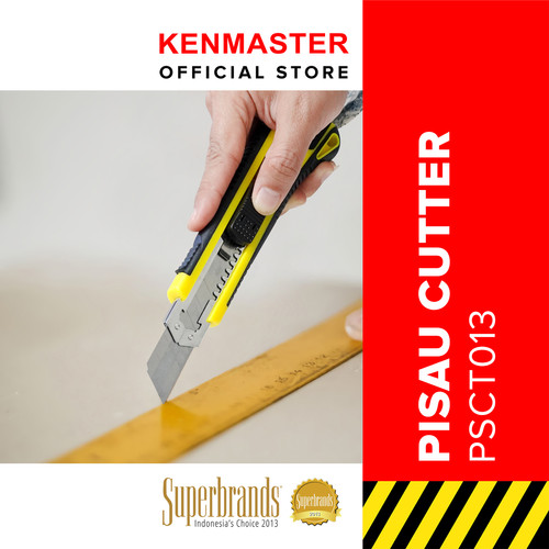 [EZM.2501036] Kenmaster Pisau Cutter + Grip