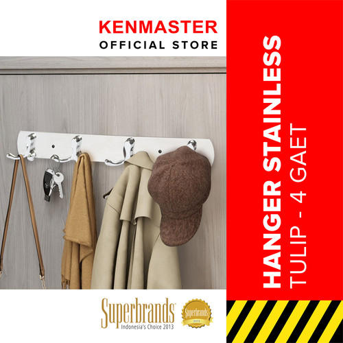 [EZM.2501064] Kenmaster Hanger 4 Stainless Tulip