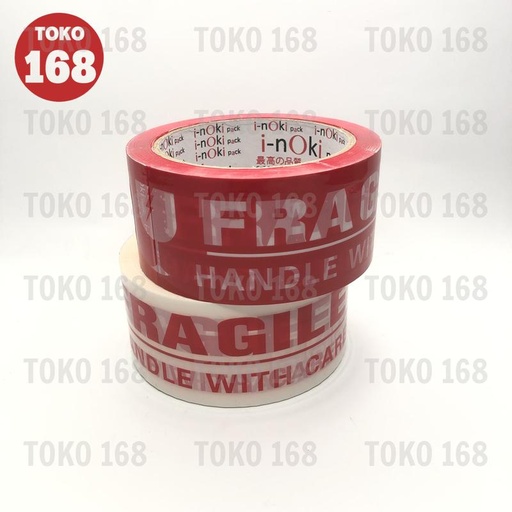 [EZO.6900074] INOKI/KYOTO Opp Tape/Lakban/Perekat Fragile/Mudah Pecah 48 mm/2 Inch