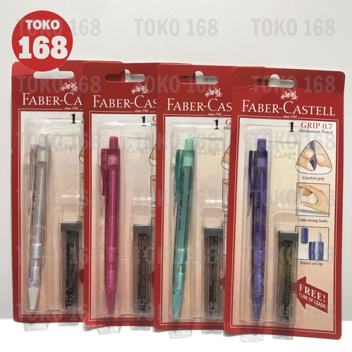 FABER CASTELL Mechanical Pencil Econ Trans 0.7mm 134301 (SET)