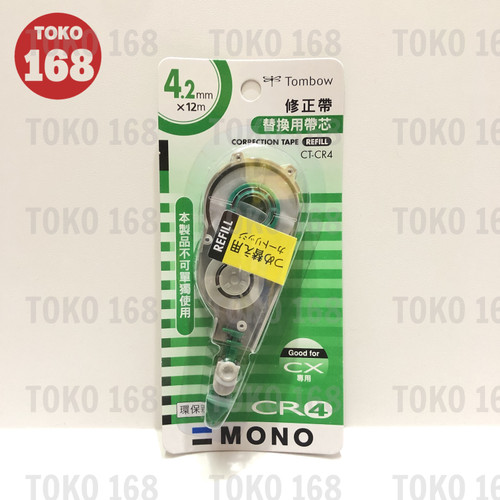 TOMBOW MONO Refill Correction Tape / Isi Tipex Kertas CT-CR4 (PCS)