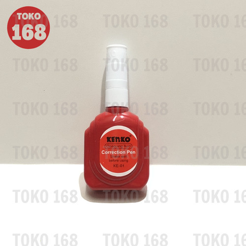 KENKO Correction Fluid/ Tipex Cair/Tipex Merah KE-01 (PCS)