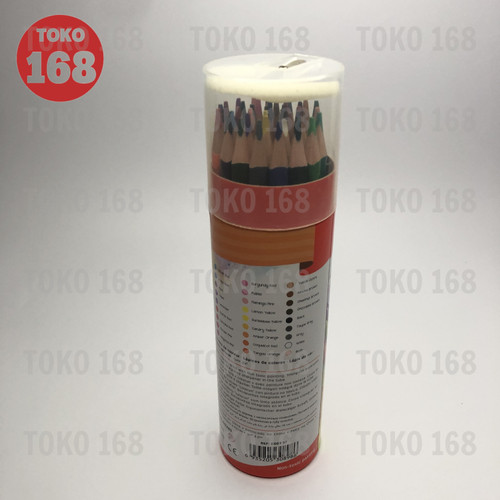 DELI Colored Pencil 36 Colors / Pensil Warna 36 Warna C00337 (TABUNG)