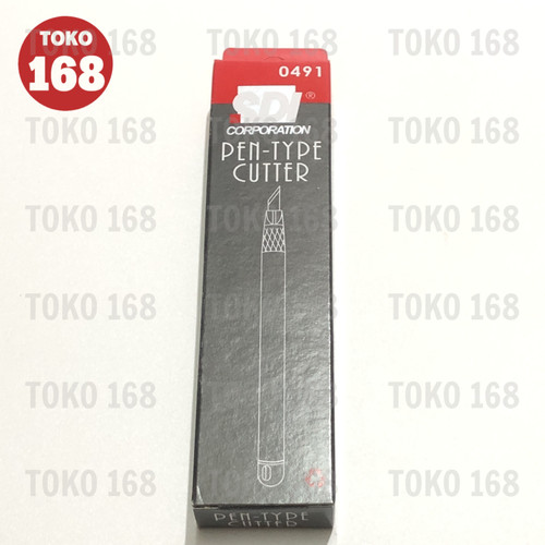 SDI Art/Hobby Knife/Pen-type Cutter/Pemotong 0491 (PCS)