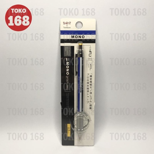 [EZO.6900173] TOMBOW Mono Graph Zero Mechanic Pencil/Pensil Mekanik 0.3 DPA161 (PCS)