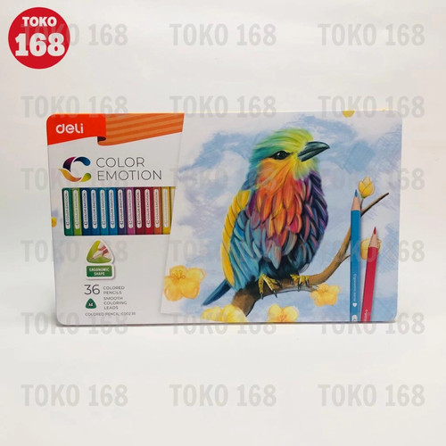DELI Colored Pencil 36 Colors / Pensil Warna 36 Warna C00235 (SET)
