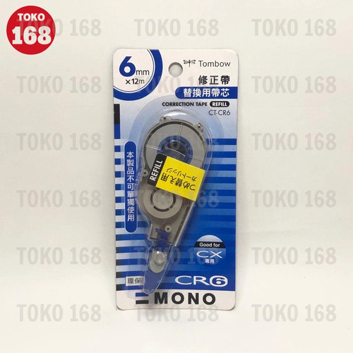 TOMBOW MONO Refill Correction Tape / Isi Tipex Kertas CT-CR6 (PCS)