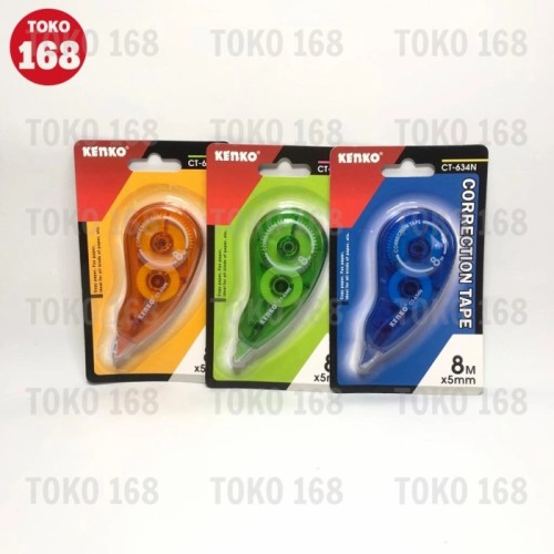 Kenko Correction Tape / Tipex Kertas CT-634N (LSN)