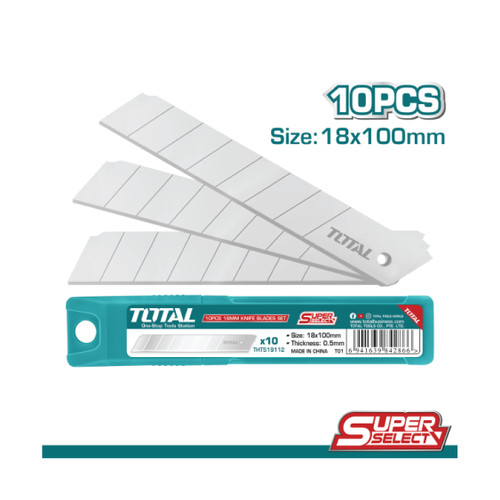 [EZM.8200079] TOTAL MATA CUTTER / BLADES SET 10 PCS THT519112