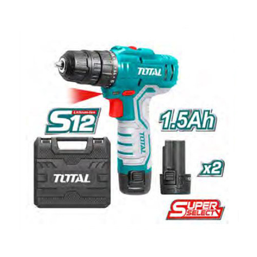 [EZM.8200142] TOTAL CORDLESS DRILL / BOR TANGAN BATRE / CORDLESS 12V TDLI12325