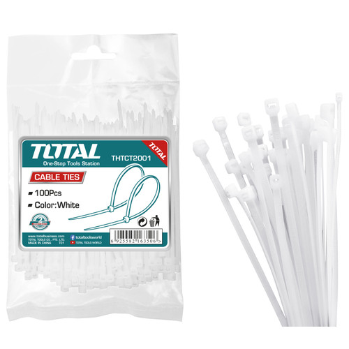[EZM.8200149] TOTAL CABLE TIES / KABEL TIES 20CM ISI 100PCS THTCT2001