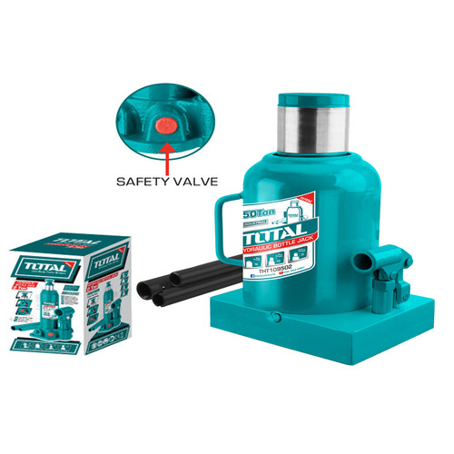 [EZM.8200155] TOTAL HYDRAULIC BOTOL/DONGKRAK BOTOL 50TON THT109502
