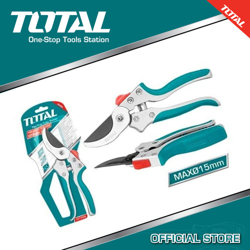 [EZM.8200198] TOTAL GUNTING DAHAN 8" / GUNTING RANTING / PRUNING SHEAR THT15308
