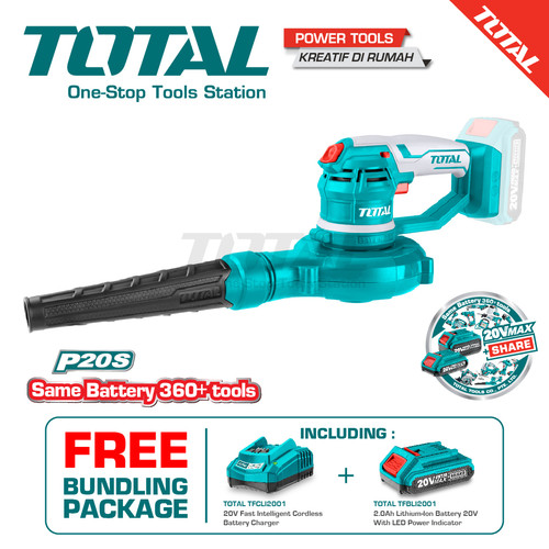 [EZM.8200210] TOTAL LITHIUM-ION ASPIRATOR BLOWER/BLOWER ANGIN TABLI2001