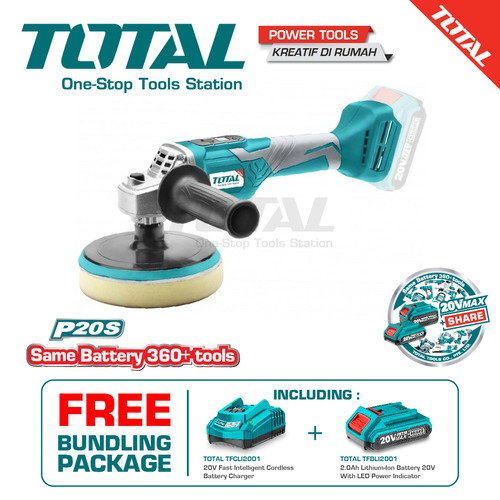 [EZM.8200211] TOTAL LITHIUM-ION ANGEL POLISHER/PEMOLES TOTAL TAPLI2001