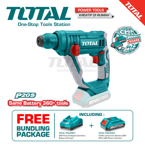 [EZM.8200212] TOTAL LITHIUM-ION ROTARY HAMMER/MESIN BOR BETON TRHLI1601