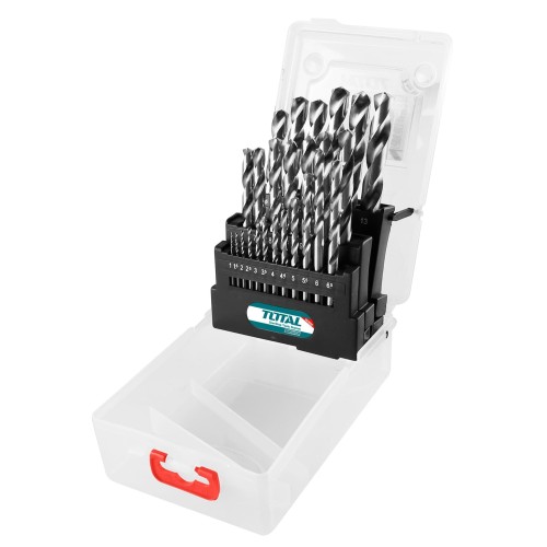 [EZM.8200234] TOTAL HSS DRILL BIT SET 25PCS TACSD0251