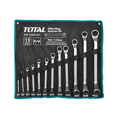 [EZM.8200235] TOTAL KUNCI RING SET 12PCS THT1024121