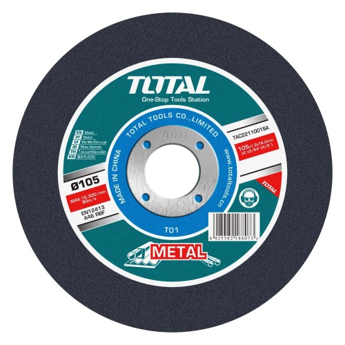[EZM.8200250] TOTAL CUTTING DISC/MATA GERINDA/BATU POTONG 4" TAC2211001SA