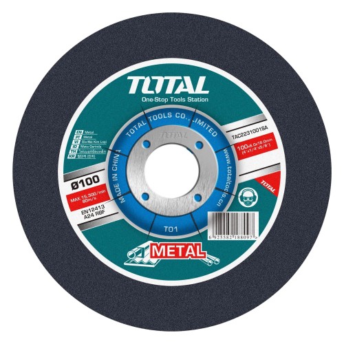 [EZM.8200251] TOTAL GRINDING DISC/MATA GERINDA/BATU GURINDA 4" TAC2231001SA