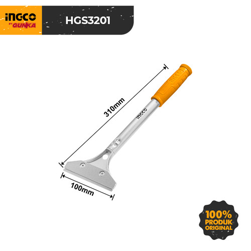[EZM.8100661] Metal Scrapper (310 mm) INGCO  Pembersih Algae Kaca Aquarium