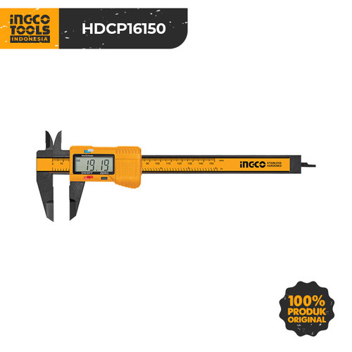 [EZM.8100679] Digital Caliper (150mm) INGCO HDCP16150 Sigmat Sikmat Jangka Sorong