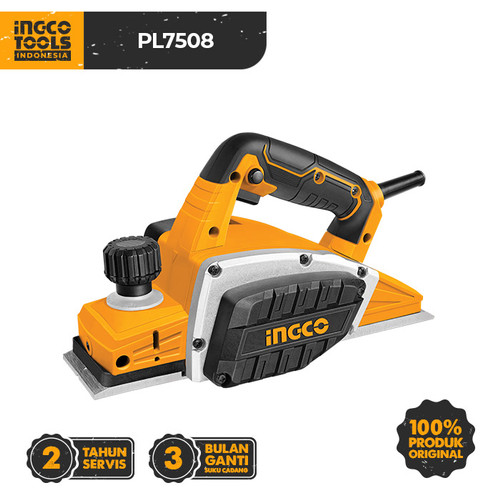 [EZM.8100333] Electric Planer (750W) INGCO PL7508 Mesin Serut ketam Kayu listrik