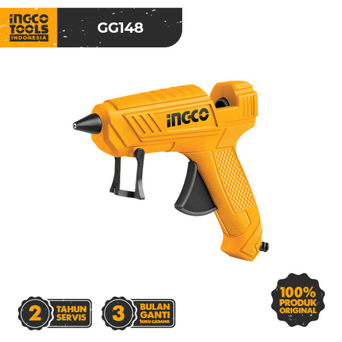 [EZM.8100338] Glue Gun (100 W) INGCO GG148 - Alat Lem Tembak Lilin Bakar