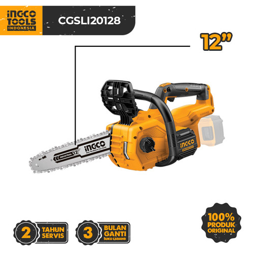 [EZM.8100339] P20S Mini Chain Saw (12 Inch) INGCO CGSLI20128 Gergaji Baterai Dahan