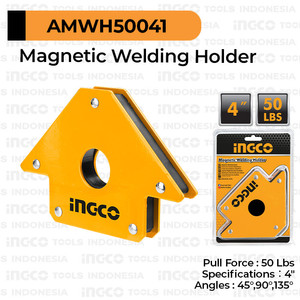 [EZM.8100368] Magnetic Welding Holder (4") INGCO AMWH50041 - Siku Magnet Las Arrow