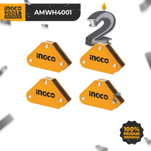 [EZM.8100373] 4Pcs Mini Magnetic Welding Holder INGCO AMWH4001 Siku Magnet Las Arrow
