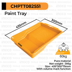 [EZM.8100416] Paint Tray (9") INGCO CHPTT082551 Bak Baki Tatakan Cat Roll Besar Inch
