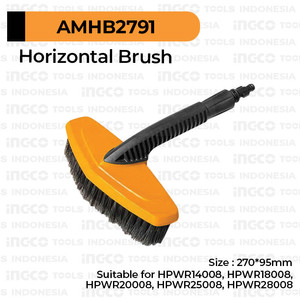[EZM.8100436] Horizontal Brush INGCO AMHB2791 - Sikat Gosok Karpet Mobil Jet Cleaner