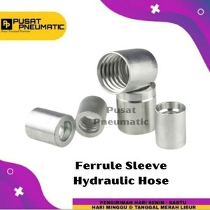 [EZM.9501016] 1" R1 (1 Wire) Ferrule Sleeve Hydraulic Hose Besi Type Size 1 Inch
