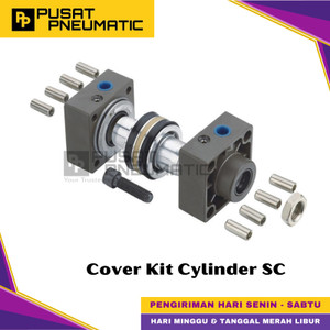 [EZM.9501055] Pneumatic Standard Cover Kit Cylinder Body Kotak Type SC Size 80