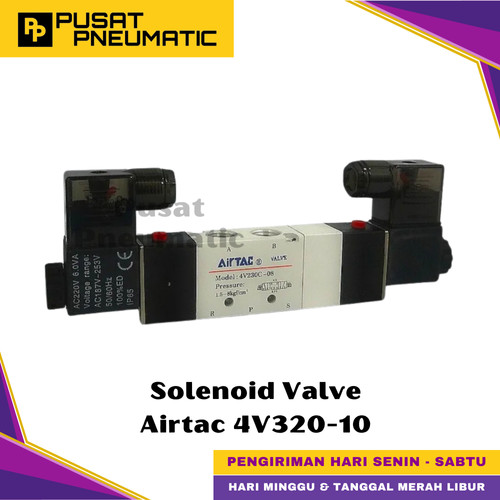 [EZM.9501126] 4v320-10 Solenoid Valve 4v320 10 Selenoid Valve Airtac 4v 320 10