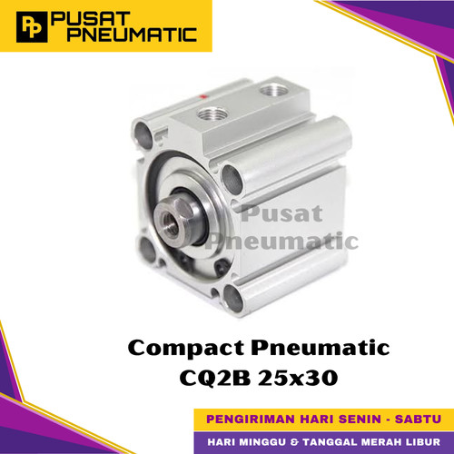 [EZM.9501381] CQ2B 25X30 Pneumatic Cylinder Compact SMC Type CQ2B 25 X 30